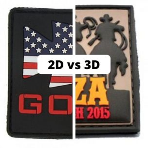 2D vs 3D PVC patches