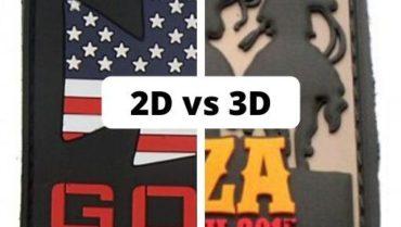 2D vs 3D PVC patches