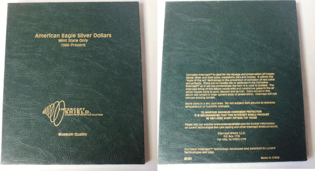 Commemorative Coin Books, Us Coin Collection Book