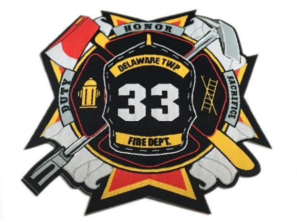 patch type: woven, for a fire department