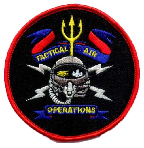 Tactical Air Operation Patch: Embroidered Patch
Full Color
Plain Backing + Merrow Border. Size: 3.5"