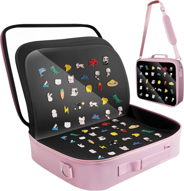 pin collector travel case in amazon
