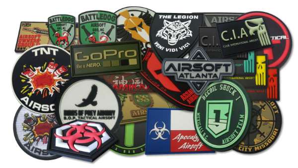 Custom Airsoft Patches ⋆ Top 20 ⋆ For Airsoft Teams and Brands