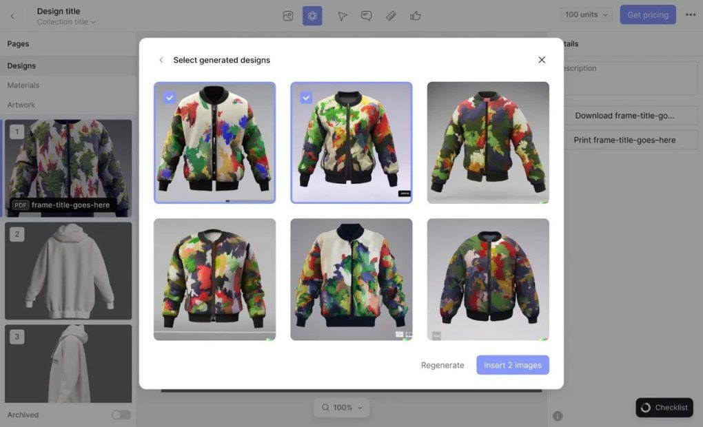 CALA, AI generated Fashion APP