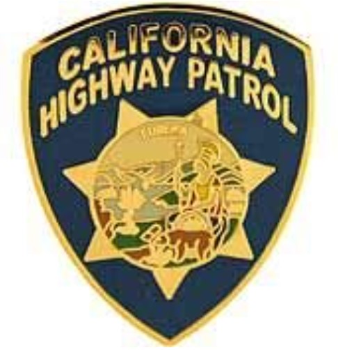 California Highway Patrol mini badge pin
