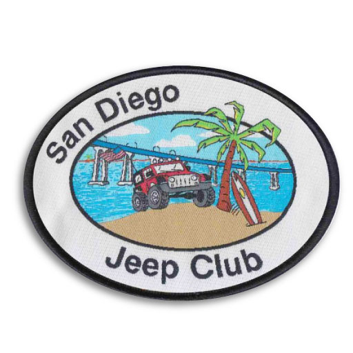 San Diego Jeep Club patch