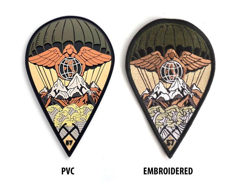 Difference Between Woven and Embroidered Patches