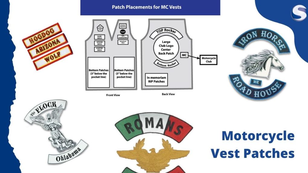 motorcycle vest patches