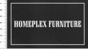 Homeplex Furniture Woven, 3"x5", Adhesive Backing*