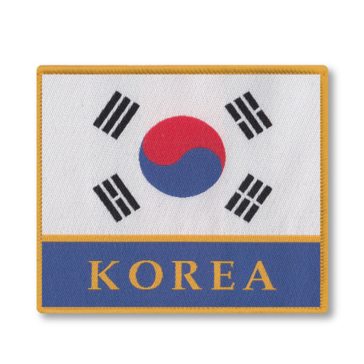 Korea-martial-arts-woven-patches
