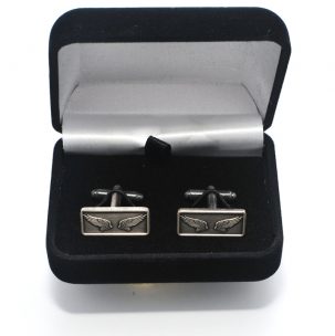 logo cuff links