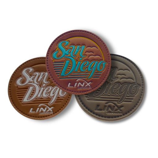 leather patches for custom hats