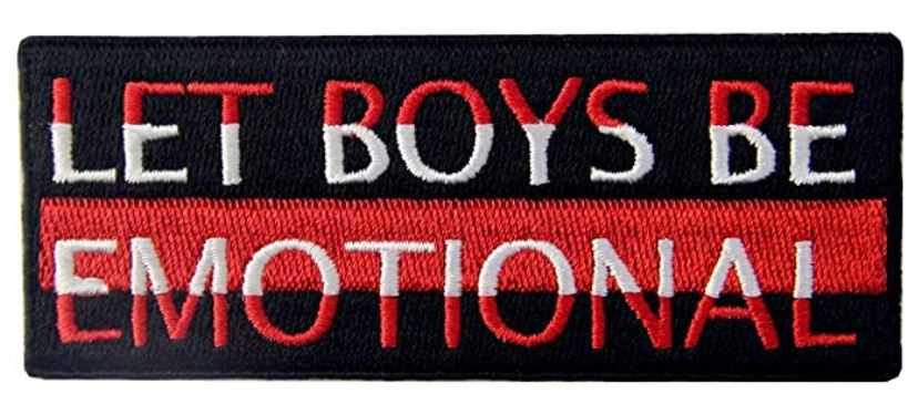 Let Boys Be Emotional Patch