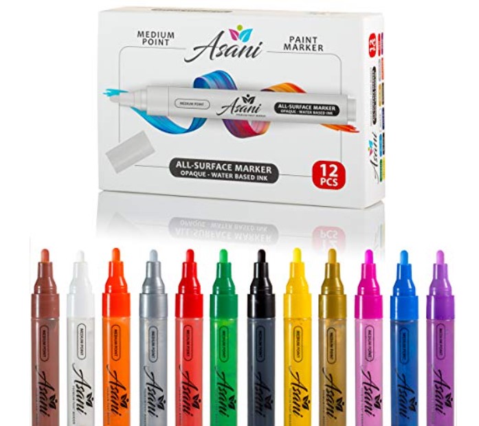 Best gift for crafters Paint Pens Acrilic Marker Set