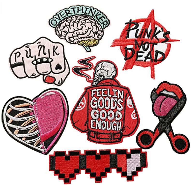 Punk Patches for Jackets