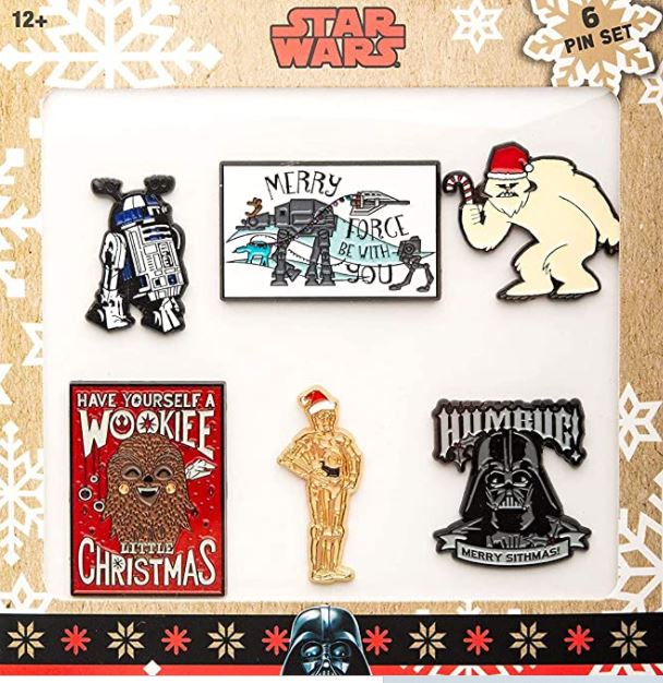 Star Wars Funny Christmas Pin