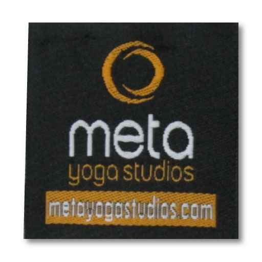 Custom Yoga Woven Label