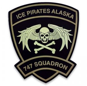 Flight Suit Glow In the Dark PVC Air Squadron Patch