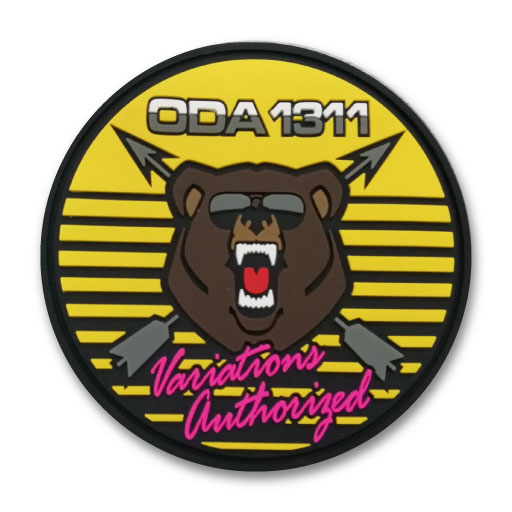 bear logo patch