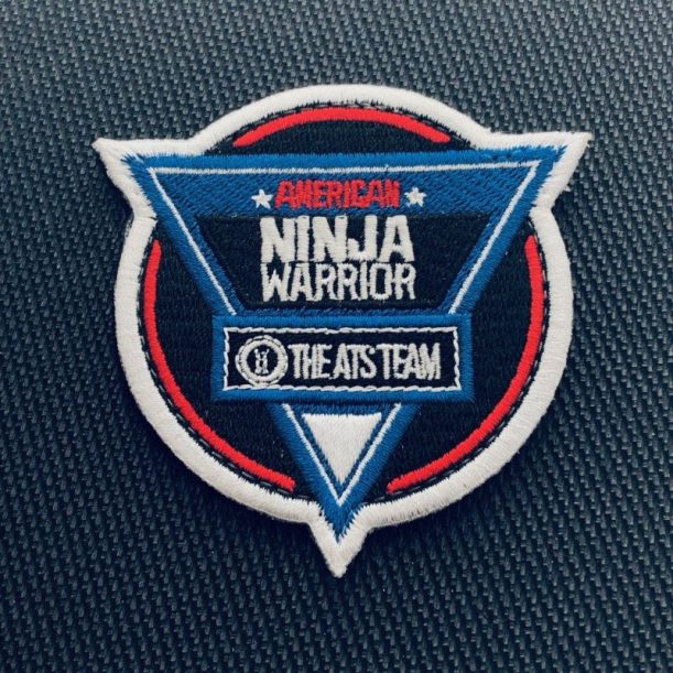 ninja warrior embroidered patches