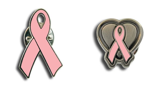 breast cancer pins