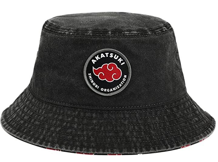 bucket hat with patch