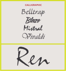 Calligraphic