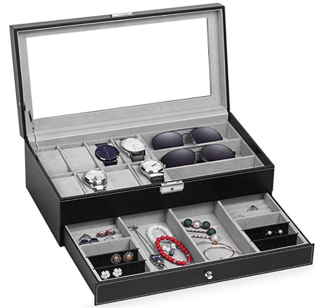 watch case jewelry organizer