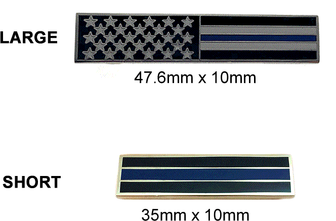 commendation bars size