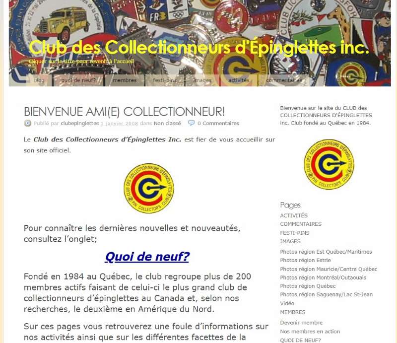 club des collectionneurs depinglettes LOW