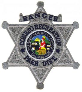 ranger sheriff embroidered badge