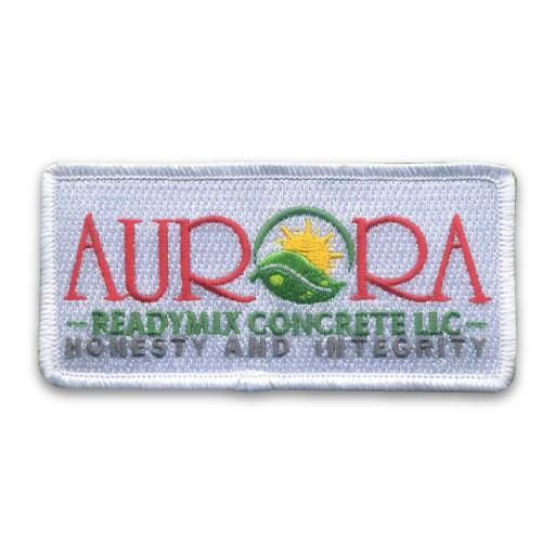 aurora readymix concrete llc custom embroidered patch