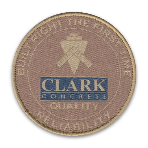 Clark Concrete woven patch