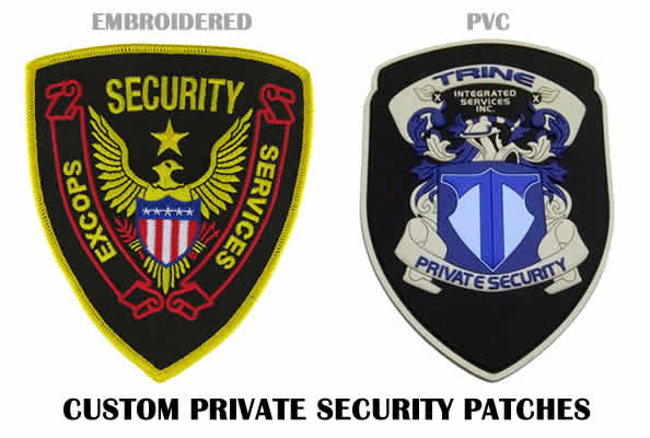 Security Officer Patch Embroidered Patches by Ivamis Patches, Security Patch  