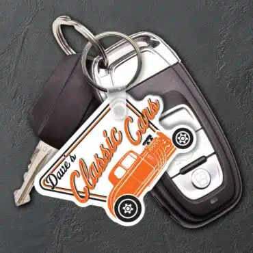 soft vinyl key tags