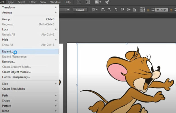 Trace an Image in Illustrator