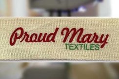 cotton printed labels