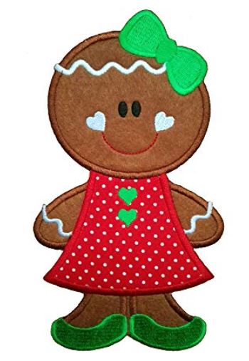 gingerbread girl patch