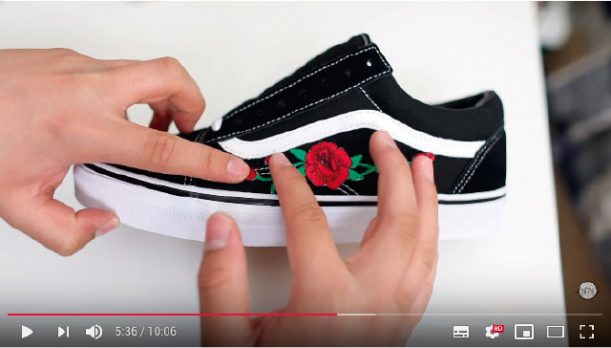 cómo colocar parches en los zapatos
