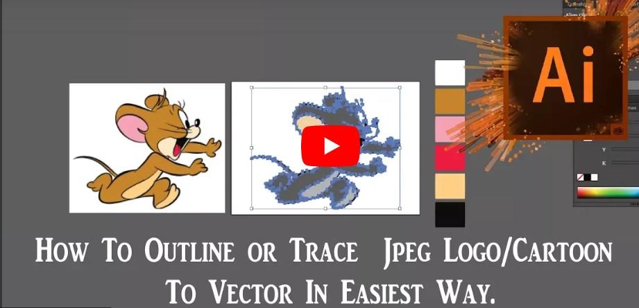 how to trace an image in illustrator