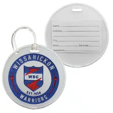 Custom Embroidered Luggage Tags