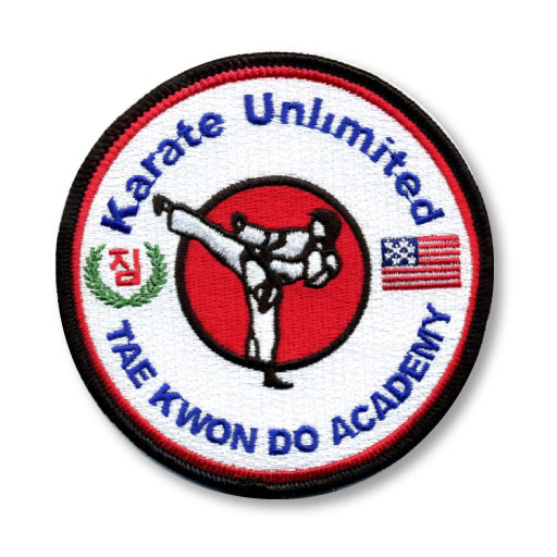 karate-unlimited-embroidered-patch