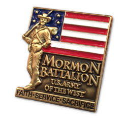 3d mormon pin