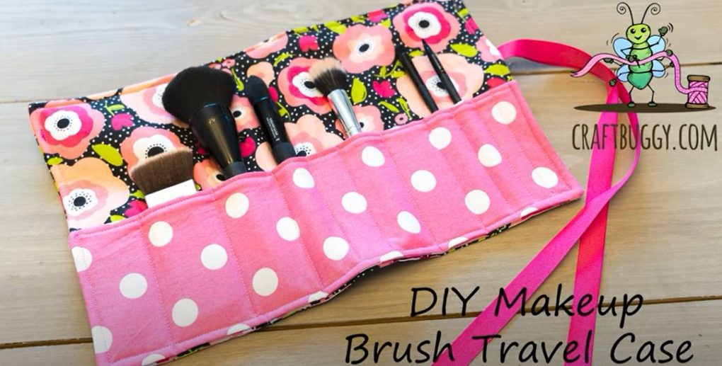 makeup brush travel case