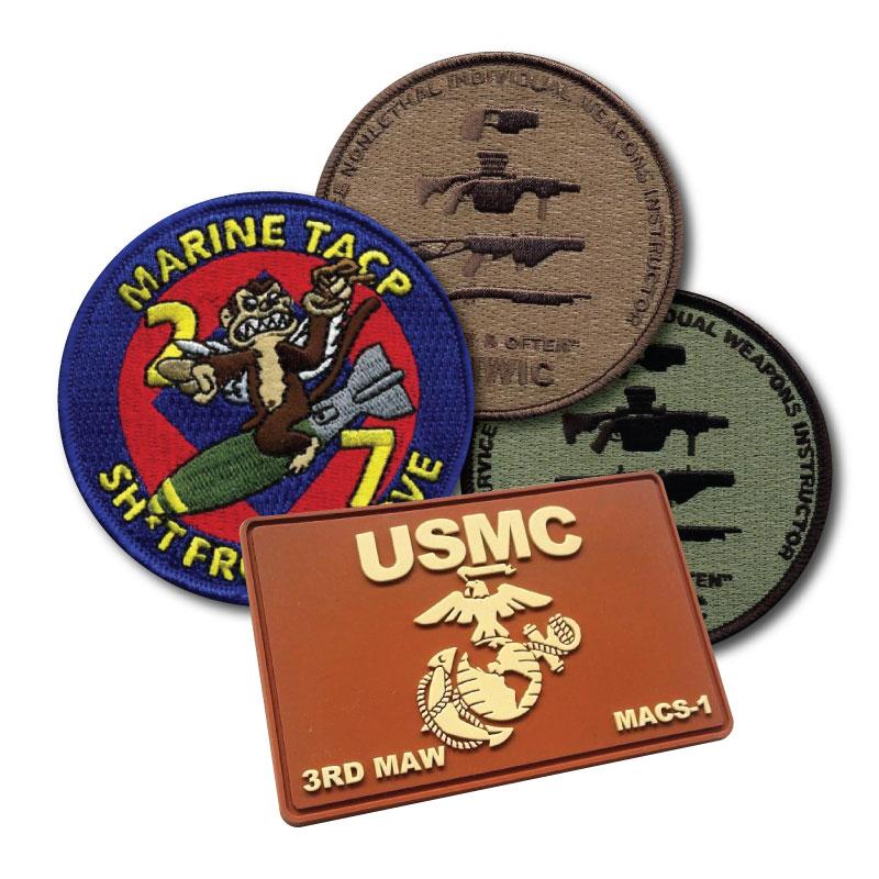 Custom USMC Hook and Loop Patches ⋆ Best Quality and Wholesale Price