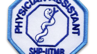 physician assistant embroidered patch