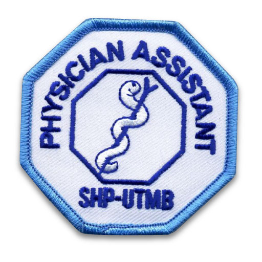 physician assistant embroidered patch