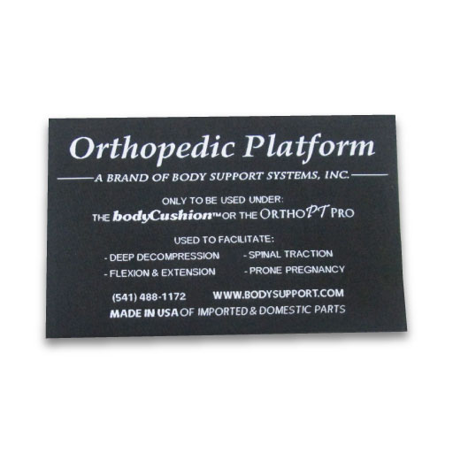 orthopedic labels
