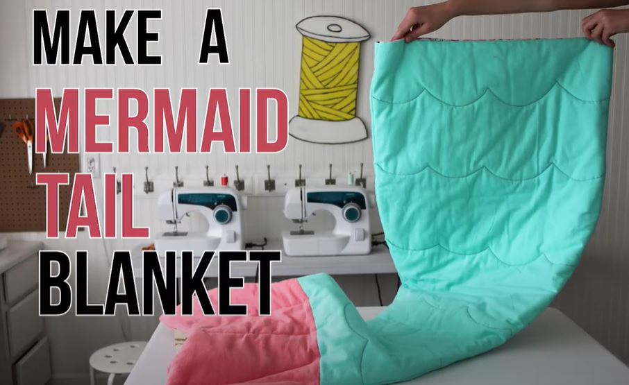 mermaid tale blanket