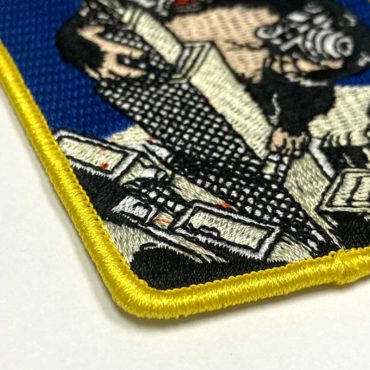 merrow border, stitched border